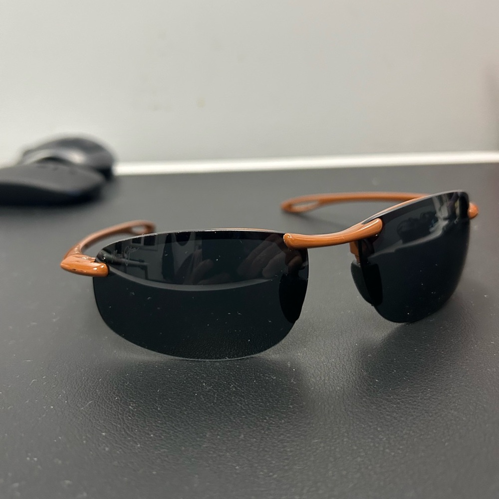 Maui Jim Ho’Okipa Black and Brown Sunglasses
